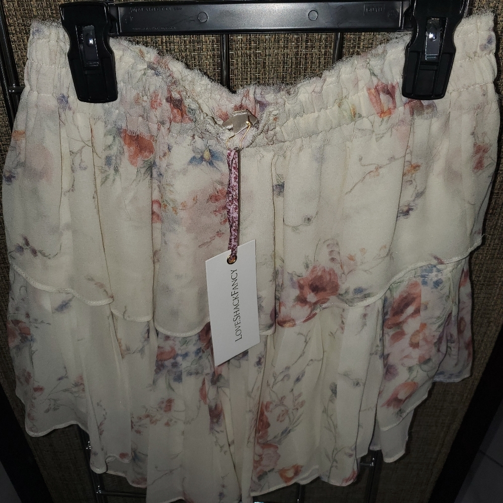 LoveShackFancy Miniskirt
